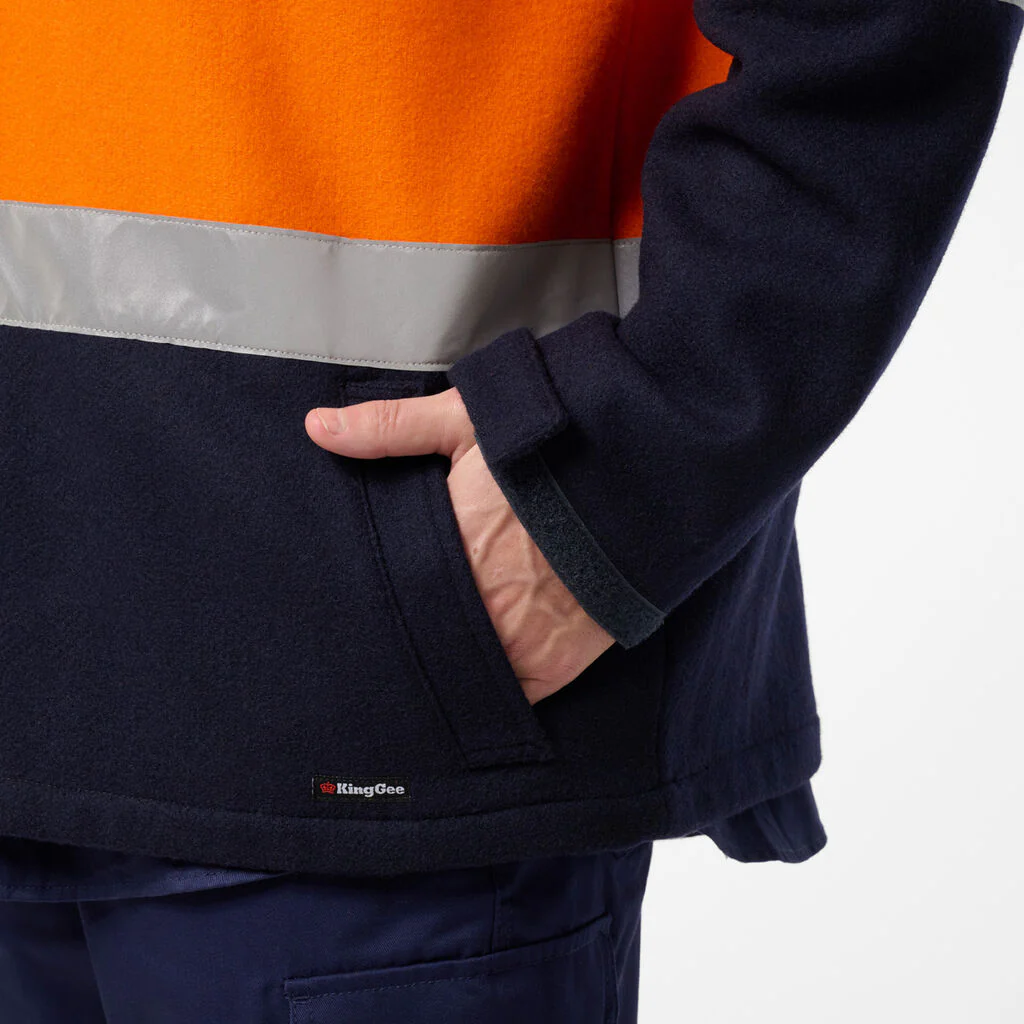 King Gee Originals Spliced Taped Bluey Jacket (K55000) - Image 5