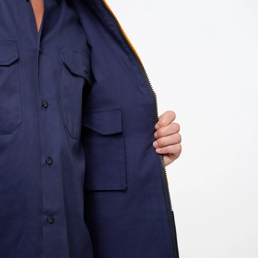 King Gee Originals Spliced Taped Bluey Jacket (K55000) - Image 6