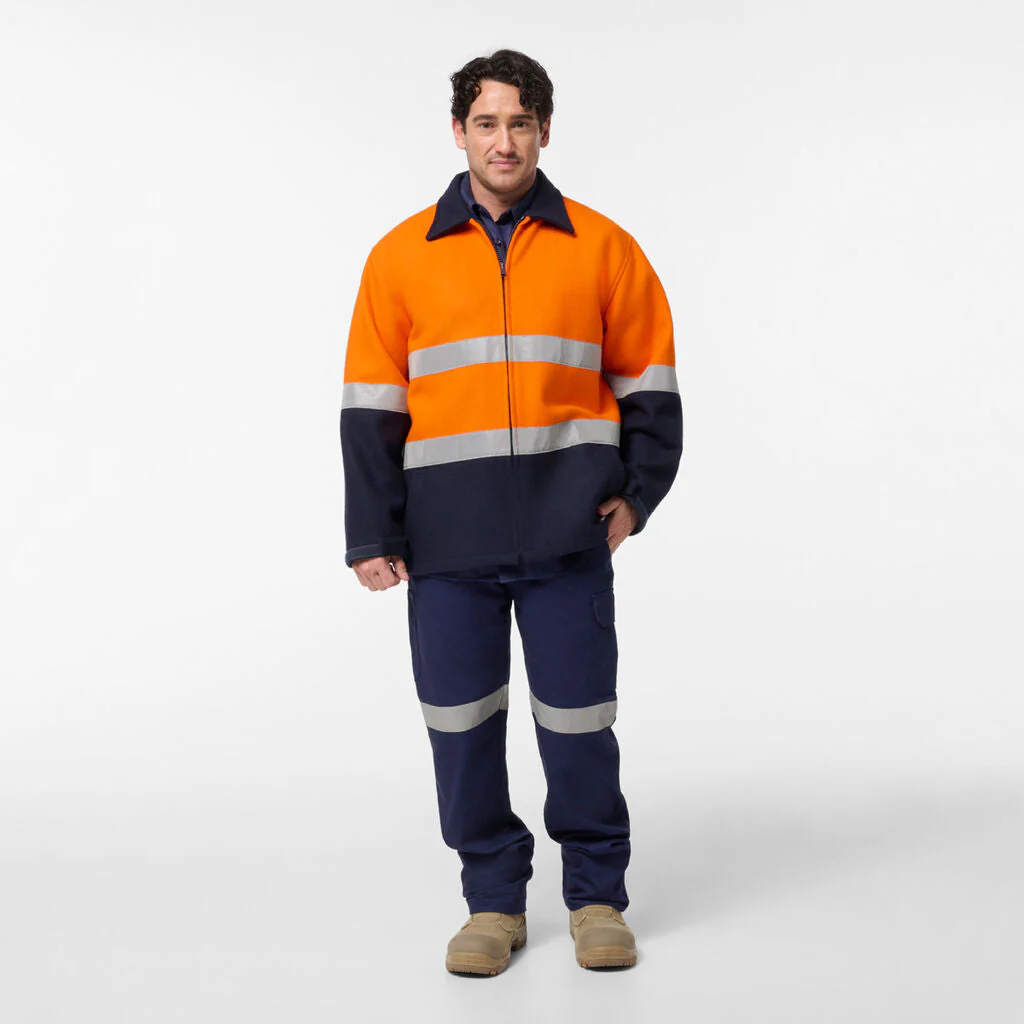 King Gee Originals Spliced Taped Bluey Jacket (K55000) - Image 8