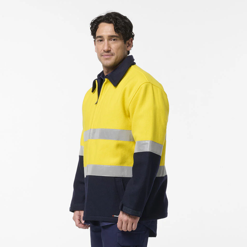 King Gee Originals Spliced Taped Bluey Jacket (K55000) - Image 9