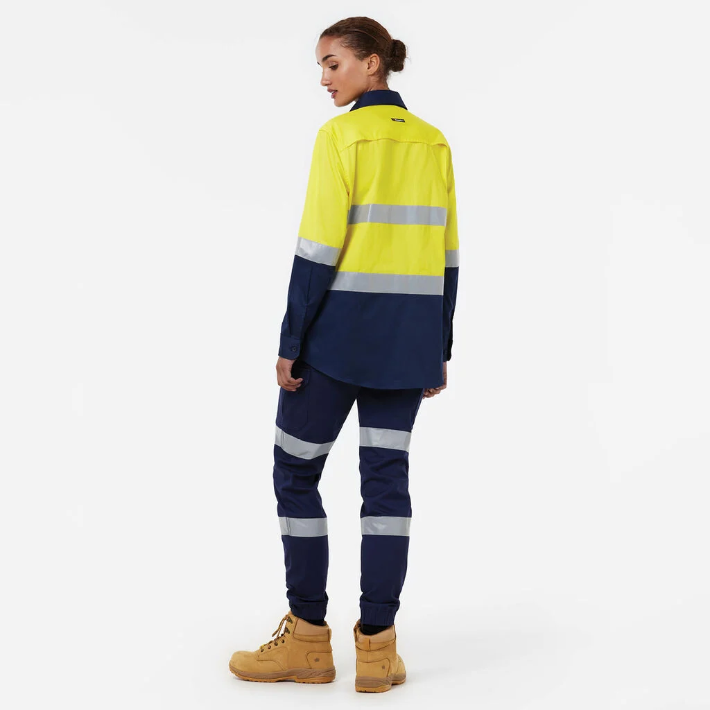 King Gee Originals Women's Vented Drill Shirt Taped (K44221) - Image 10