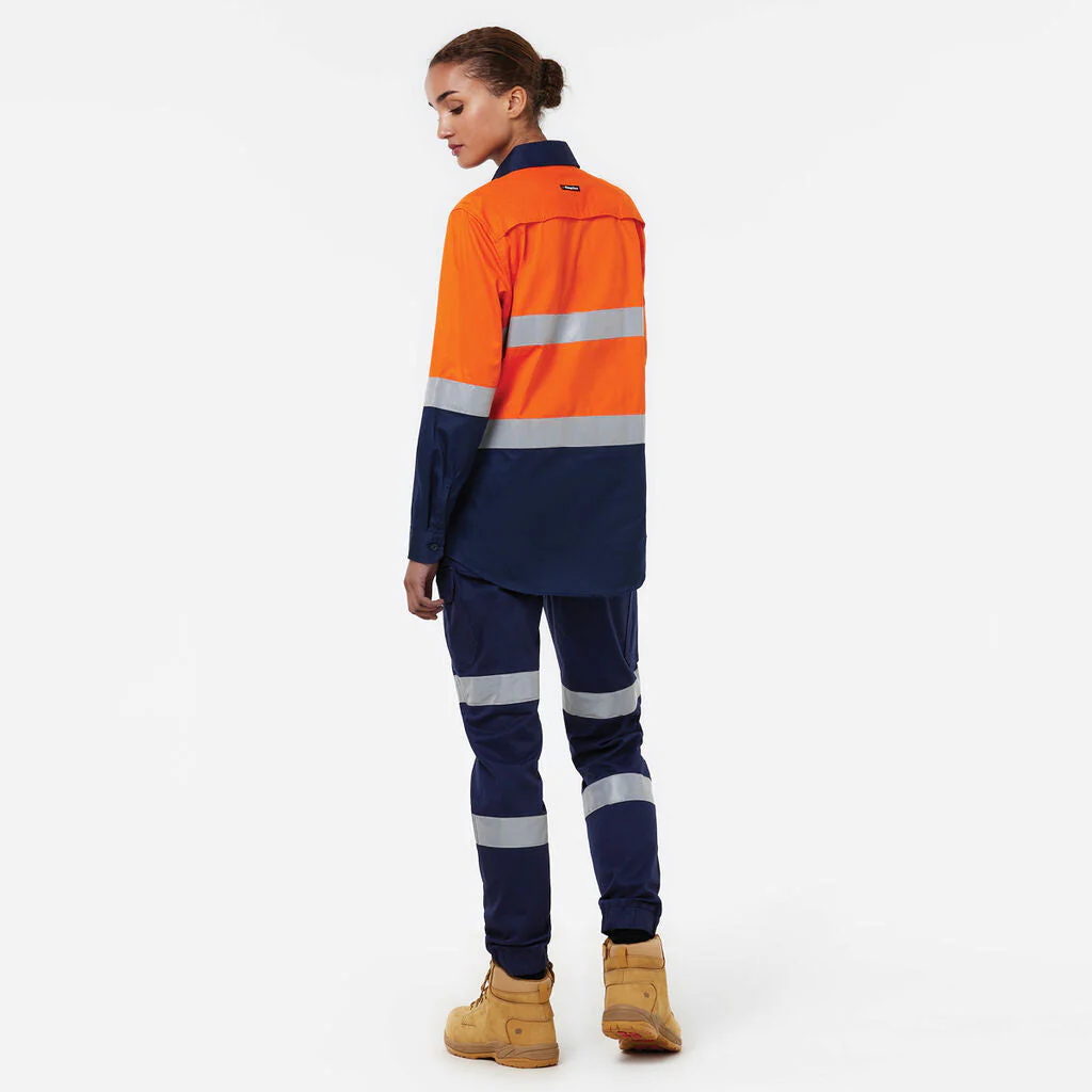 King Gee Originals Women's Vented Drill Shirt Taped (K44221) - Image 5