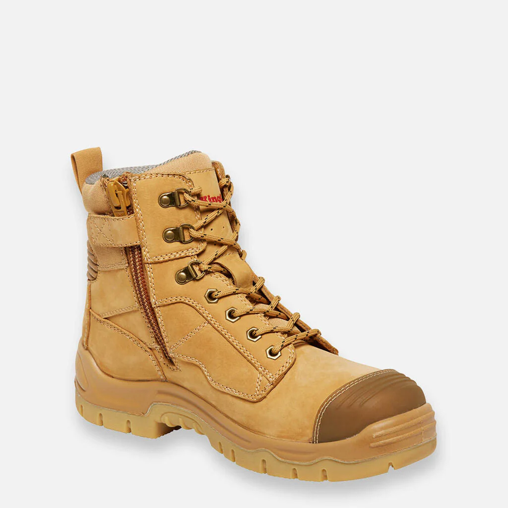 King Gee Phoenix Zip/Lace Composite Safety Work Boots (K27980) - Image 2