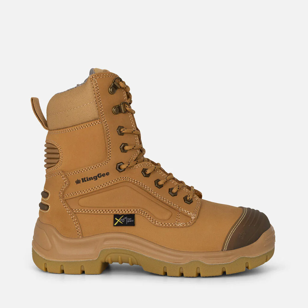 King Gee Phoenix Metguard Zip/Lace Safety Work Boots (K27800) - Image 4