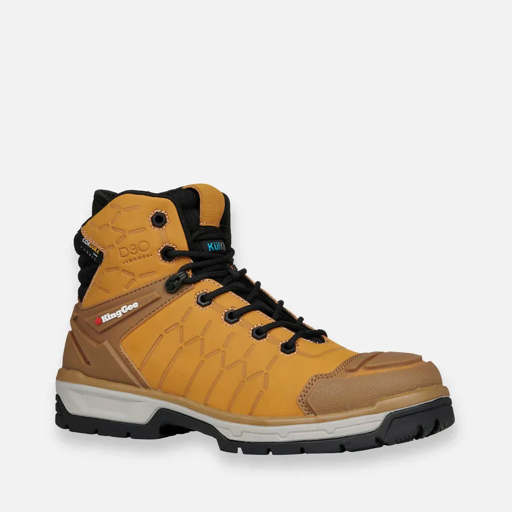 King Gee Quantum Hybrid Zip/Lace Composite Toe Work Boots (K27115) - Image 3