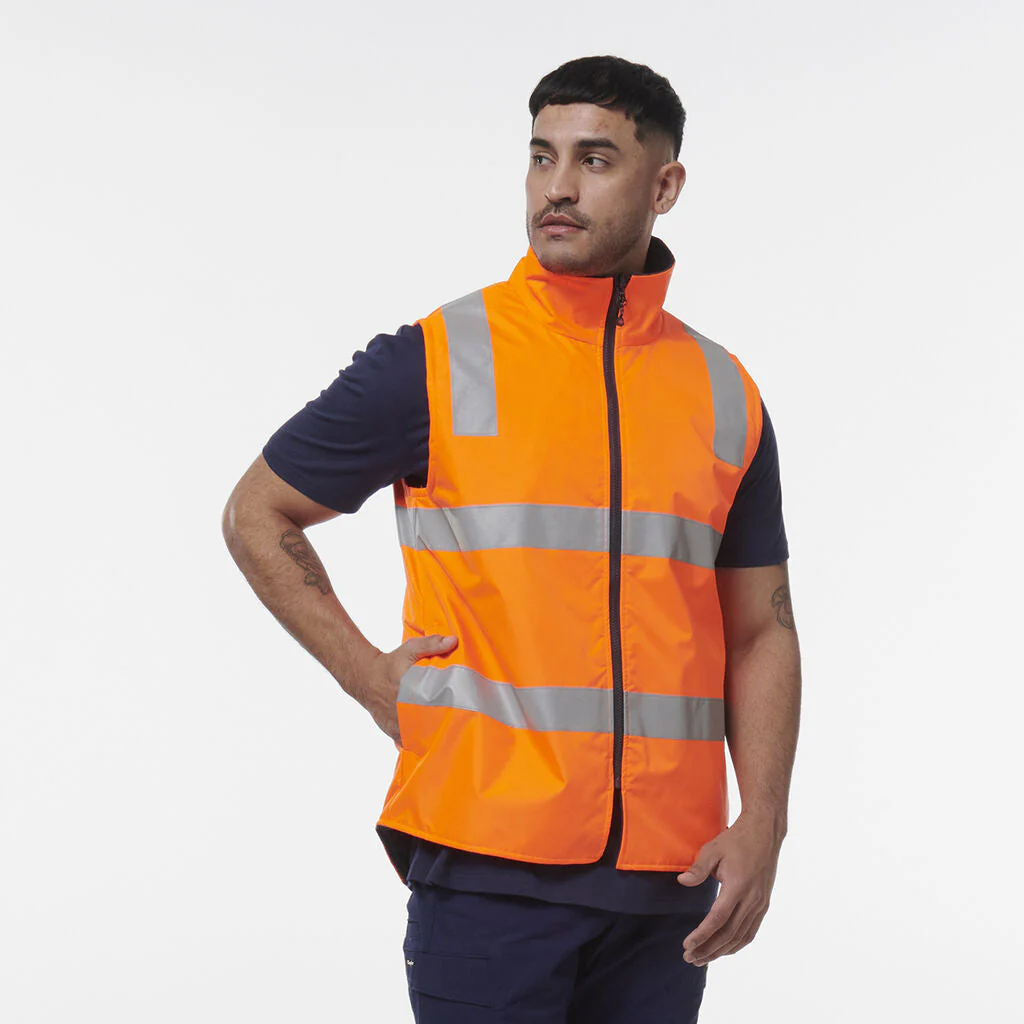 King Gee Reflective Spliced Insulated Vest (K55031) - Image 3