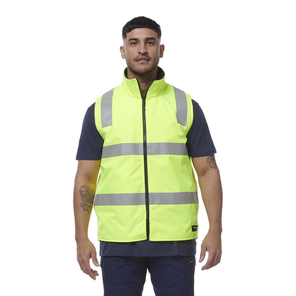 King Gee Reflective Spliced Insulated Vest (K55031) - Image 5