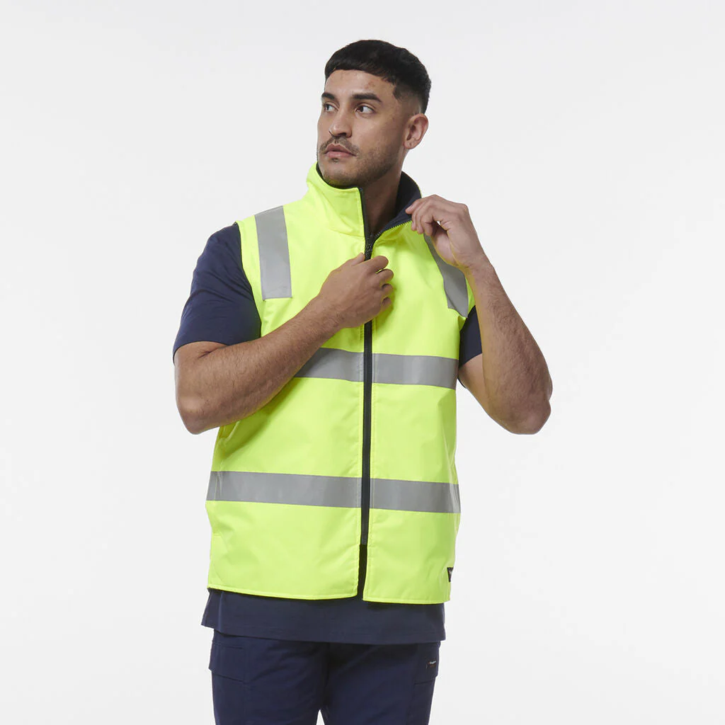 King Gee Reflective Spliced Insulated Vest (K55031) - Image 6