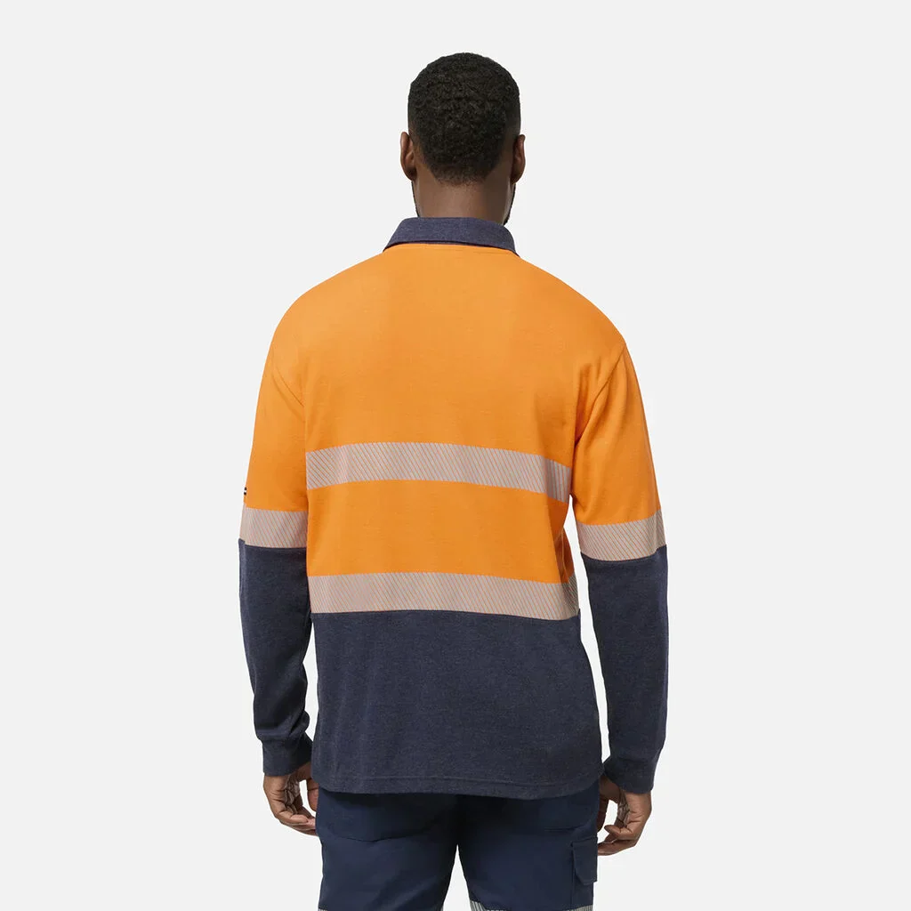 King Gee Shieldtec FR Hi-Vis Spliced Polo with FR Tape (K84008) - Image 3