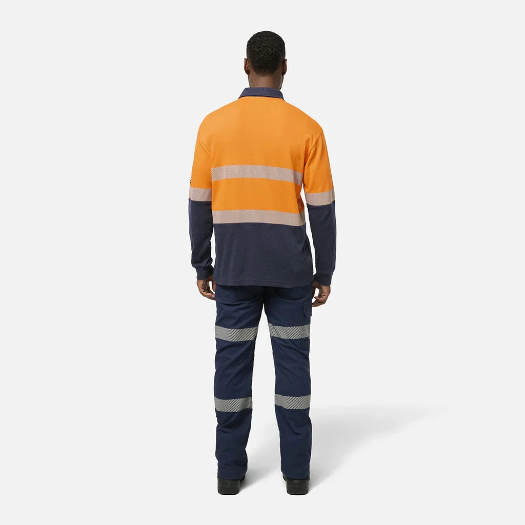 King Gee Shieldtec FR Hi-Vis Spliced Polo with FR Tape (K84008) - Image 7