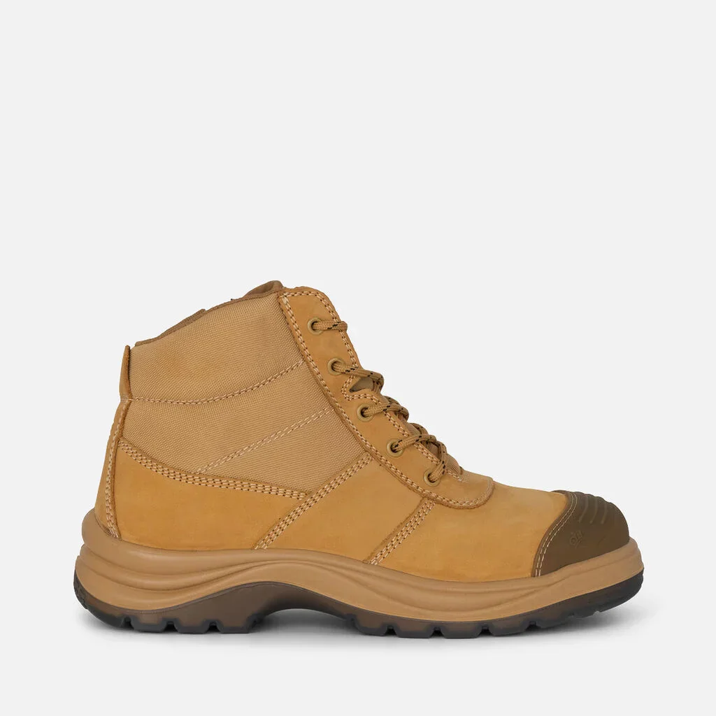King Gee Tradie Zip/Lace Steel Cap Safety Work Boots (K27100) - Image 4