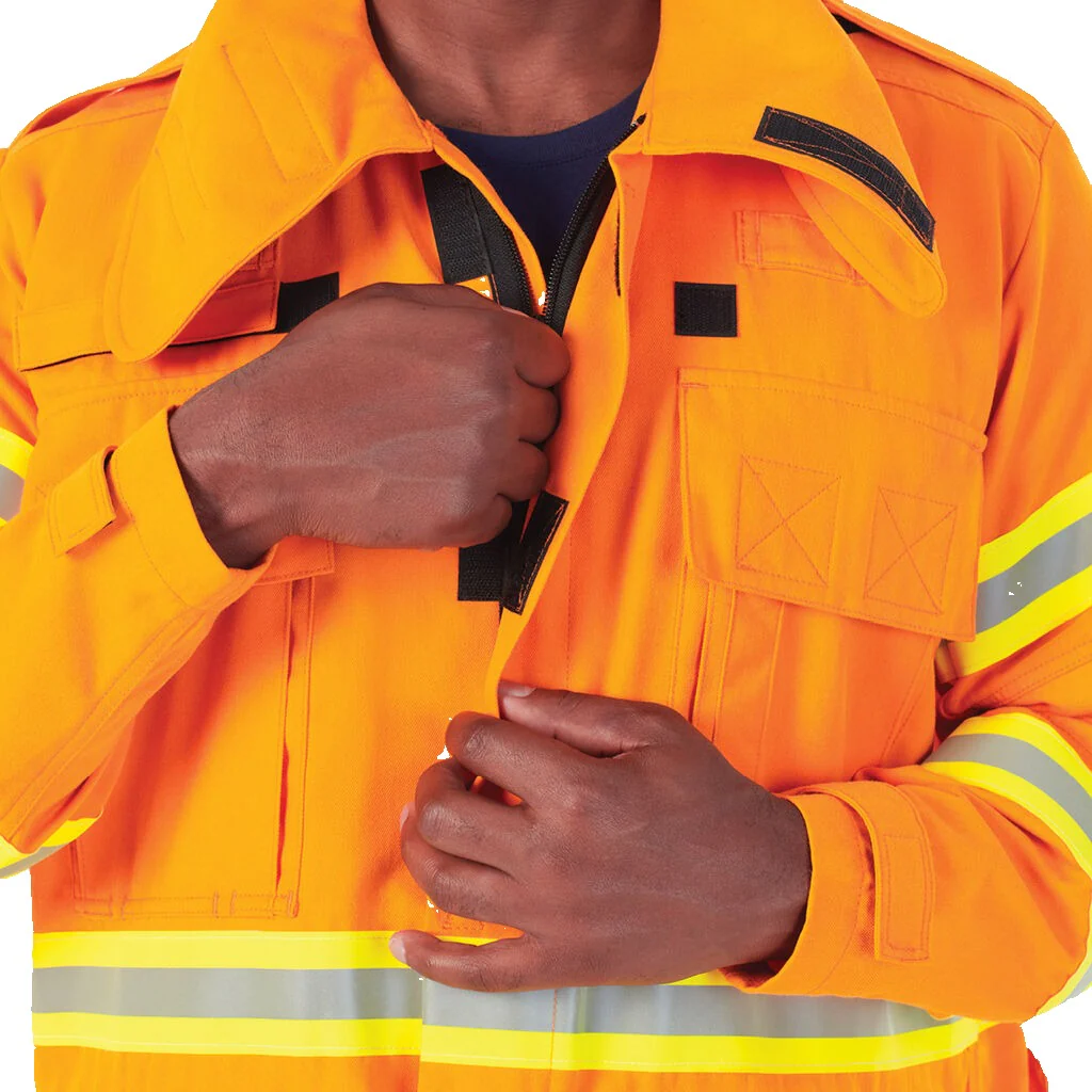 King Gee Wildlands Firefighting Hi Vis Coat (K85000) - Image 5