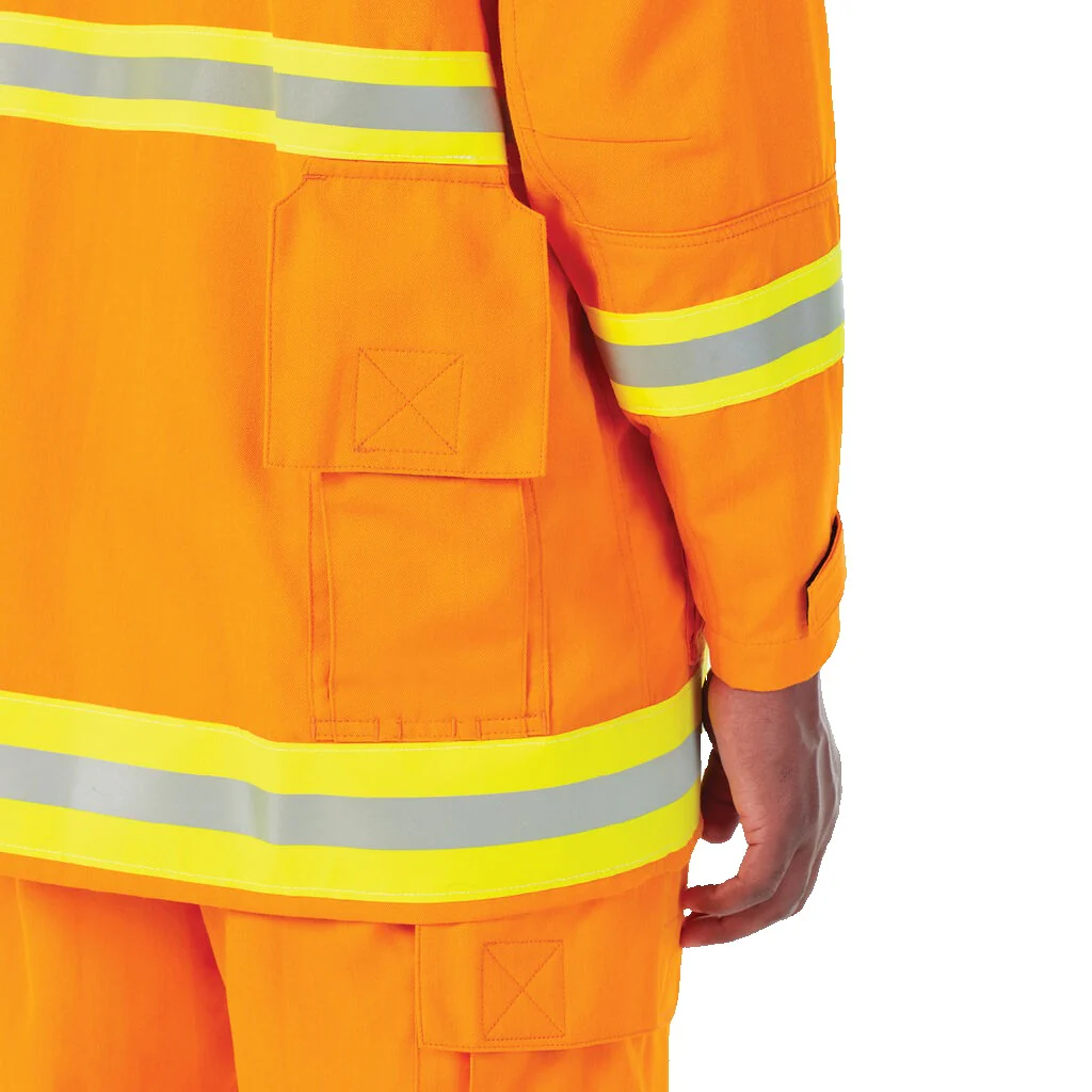 King Gee Wildlands Firefighting Hi Vis Coat (K85000) - Image 6