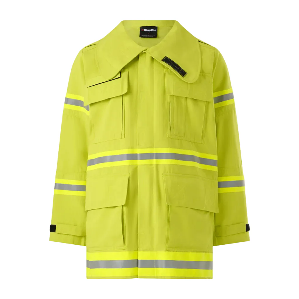 King Gee Wildlands Firefighting Hi Vis Coat (K85000) - Image 7