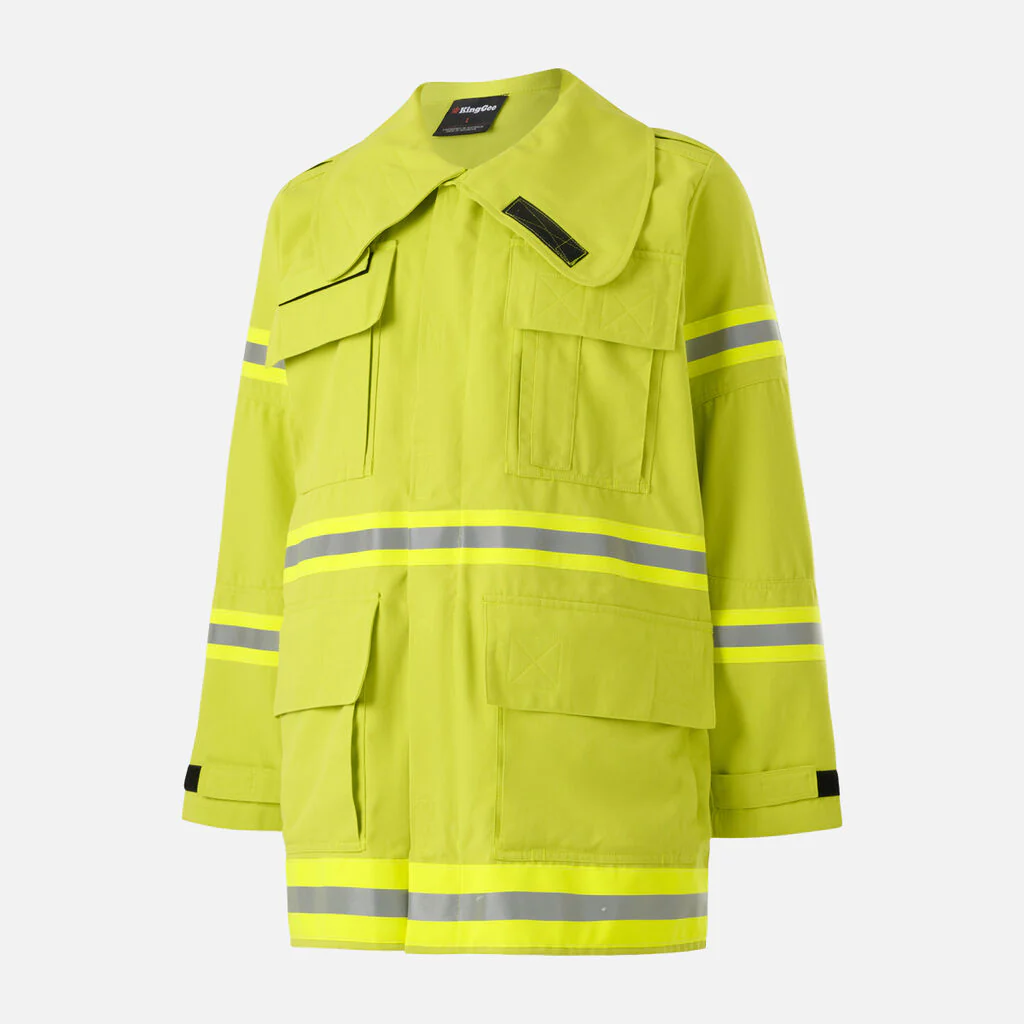 King Gee Wildlands Firefighting Hi Vis Coat (K85000) - Image 9