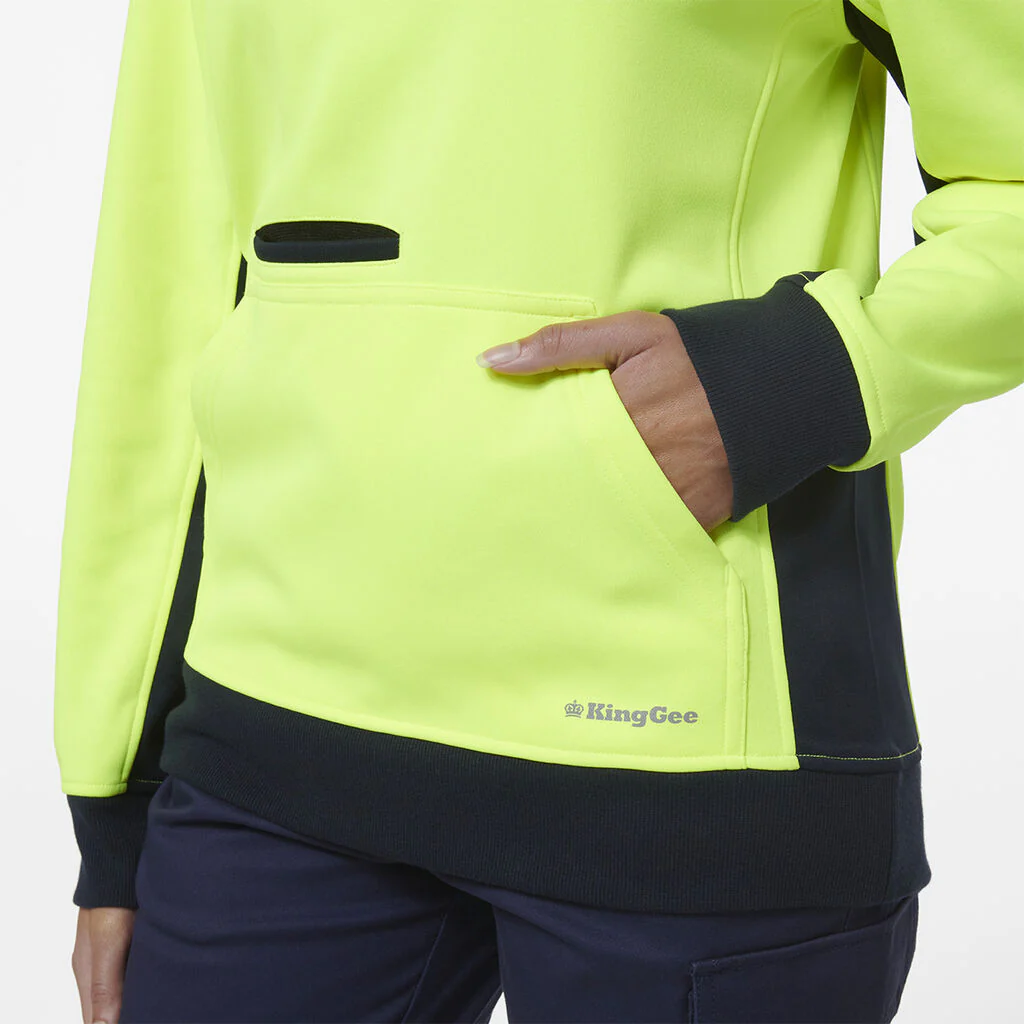 King Gee Women's Spliced 1/4 Zip Fleece (K45008) - Image 10