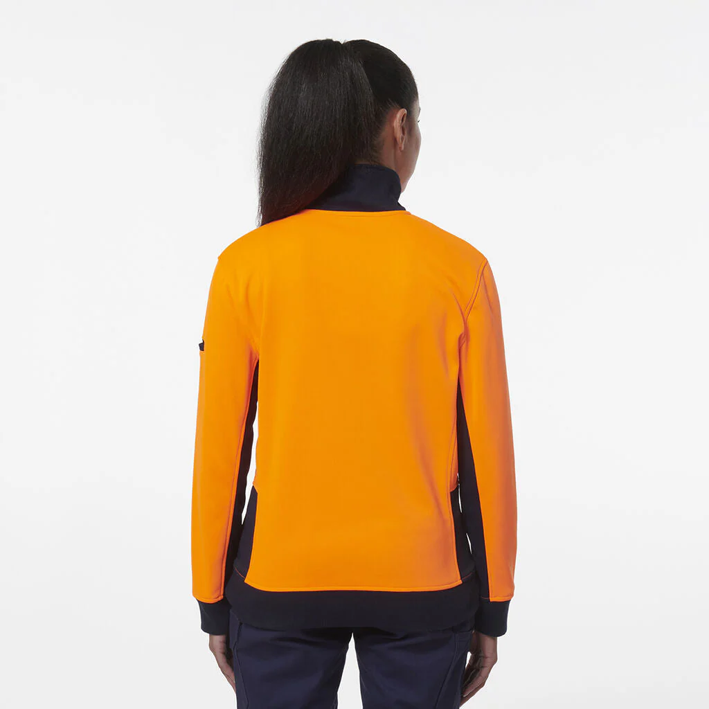 King Gee Women's Spliced 1/4 Zip Fleece (K45008) - Image 3