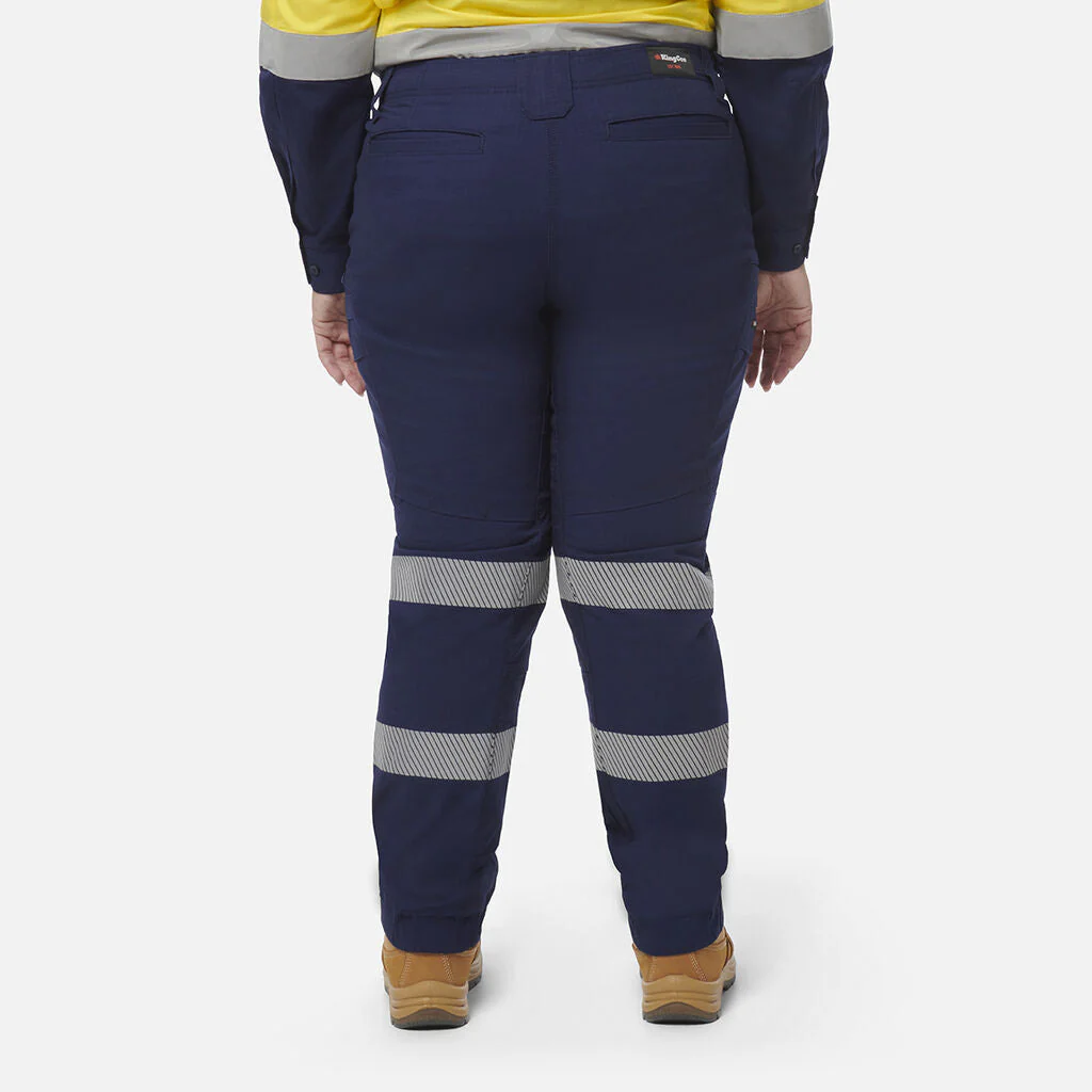 King Gee Women's Workcool Pro Bio Motion Cuff Pant (K43015) - Image 2