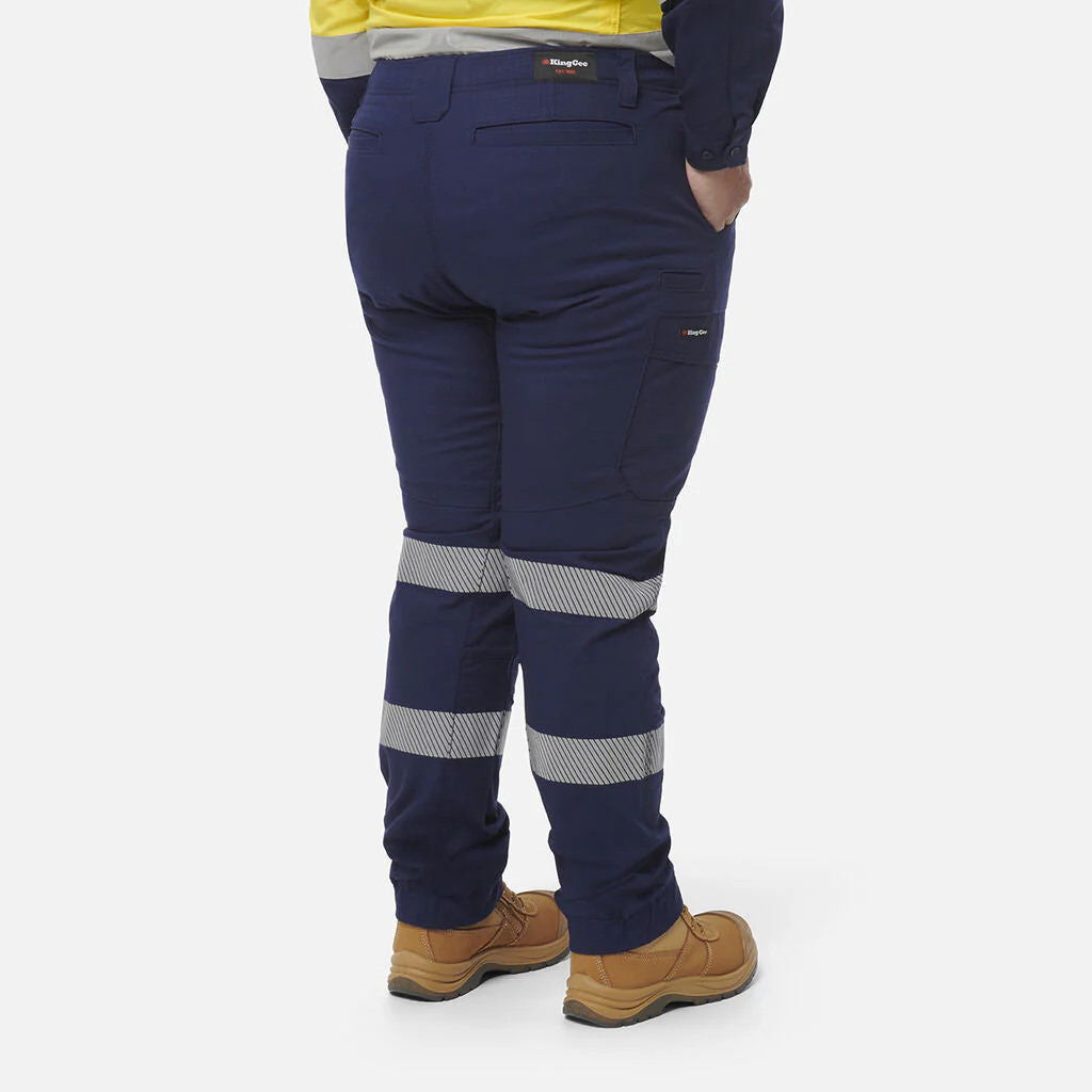 King Gee Women's Workcool Pro Bio Motion Cuff Pant (K43015) - Image 6