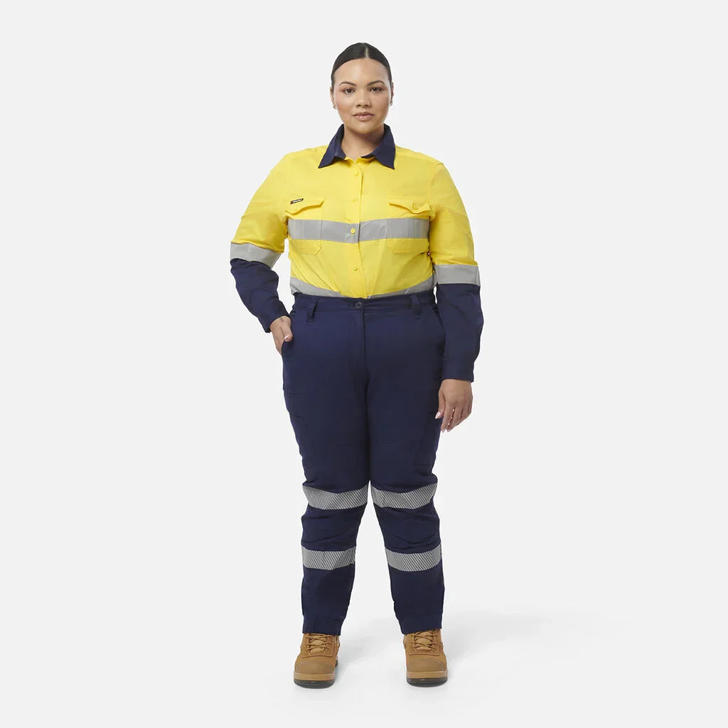 King Gee Women's Workcool Pro Bio Motion Cuff Pant (K43015) - Image 7