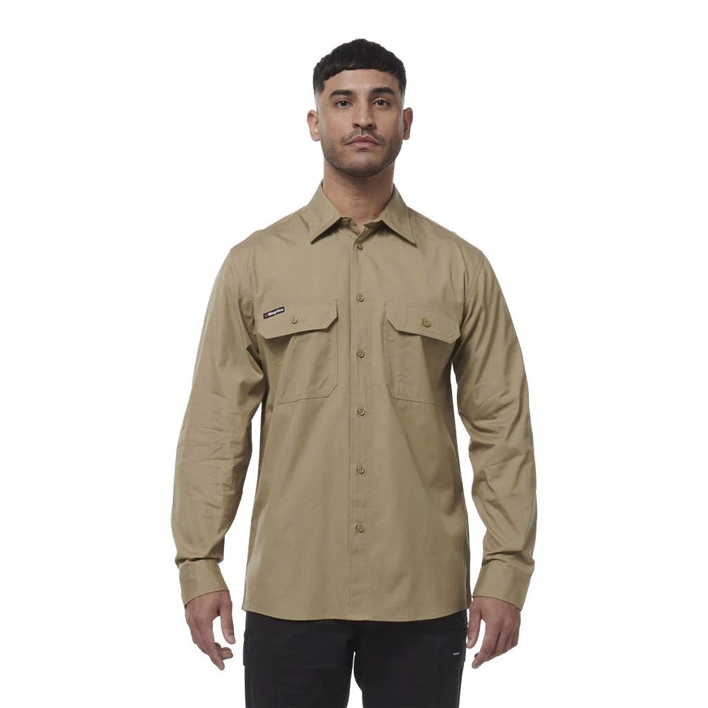 King Gee Workcool Vented Shirt Long Sleeve (K14031) - Image 6