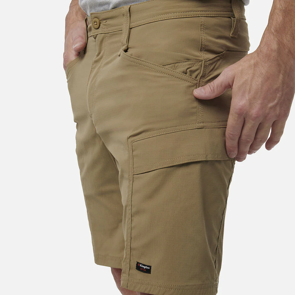 King Gee Drycool Lightweight Stretch Work Shorts (K17013) - Image 14