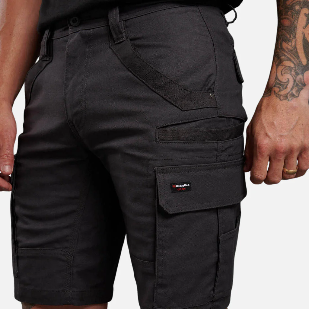 King Gee Tradies Stretch Cargo Short (K69870) - Image 5