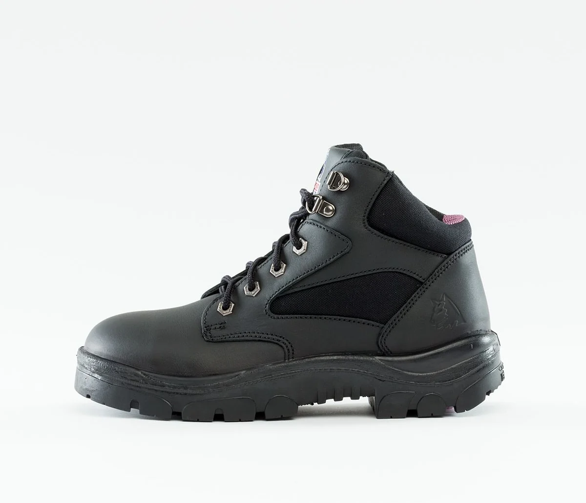 Steel Blue Parkes Women's Lace Up Zip Side Safety Boot (512758) - Image 7