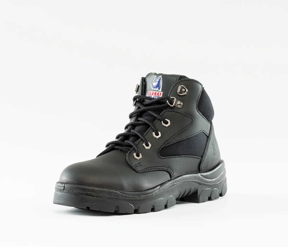 Steel Blue Parkes Women's Lace Up Zip Side Safety Boot (512758) - Image 8
