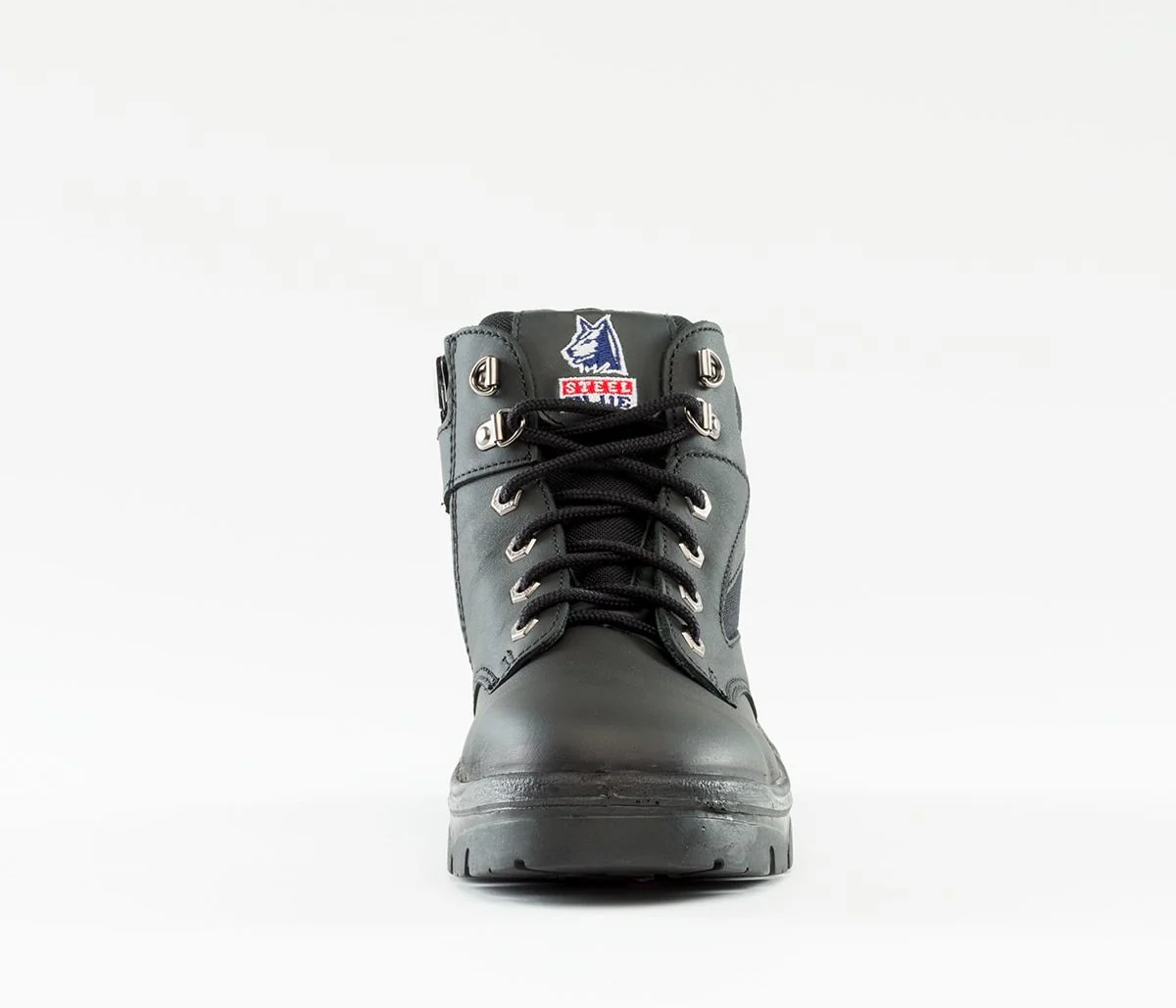 Steel Blue Parkes Women's Lace Up Zip Side Safety Boot (512758) - Image 9