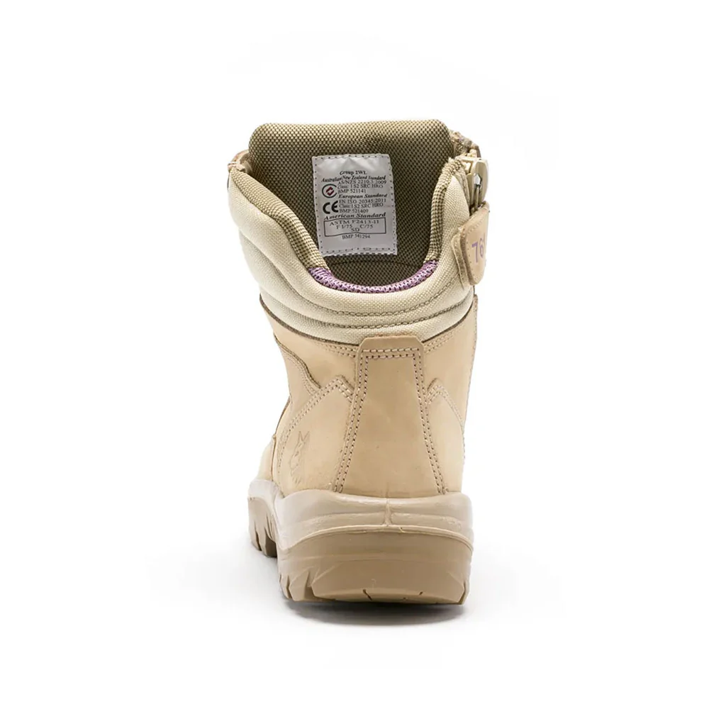 Steel Blue Southern Cross Women's Lace Up Ankle Boot with Zip Side (522761) - Image 8