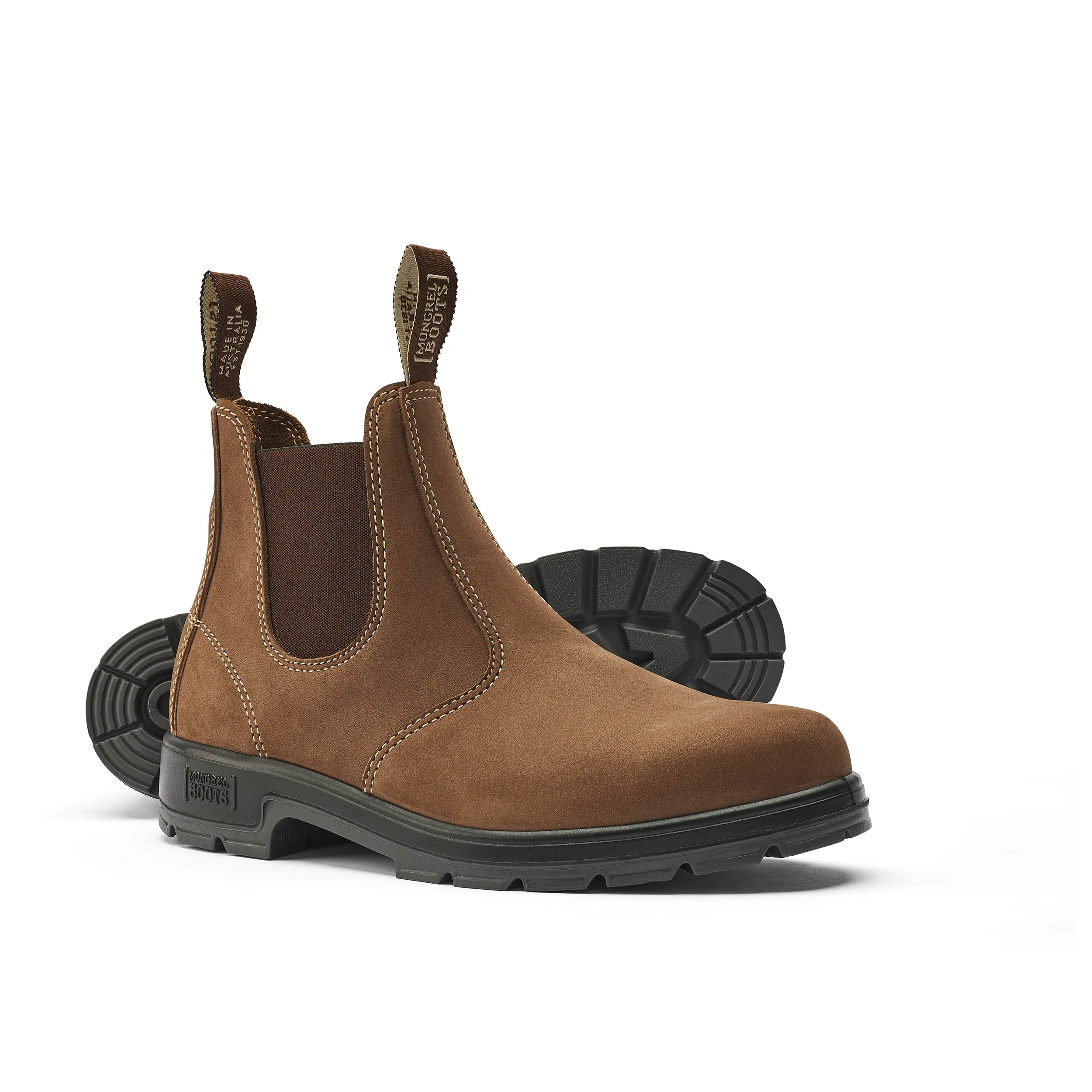Mongrel K9 Vintage brown Elastic sided boot (K91070) - Image 2