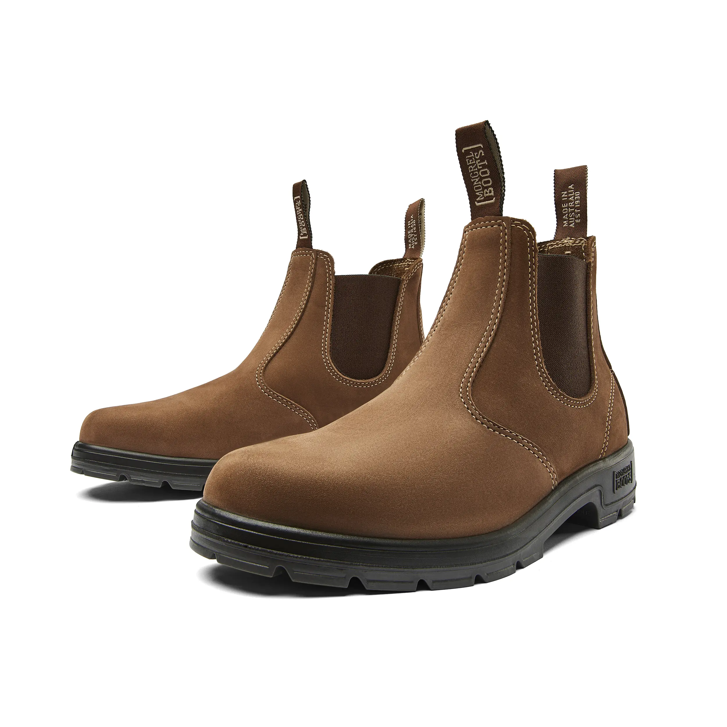 Mongrel K9 Vintage brown Elastic sided boot (K91070) - Image 5