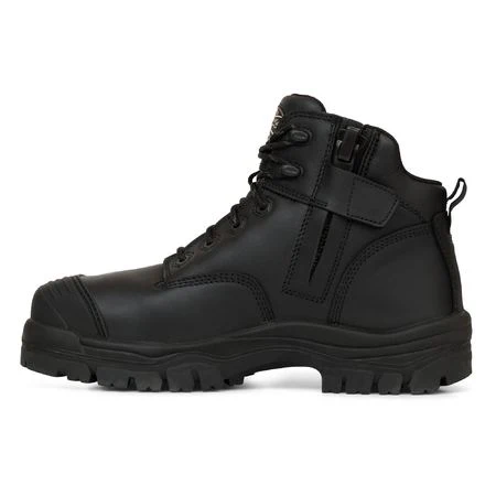 Oliver 130Mm Black Zip Sided Hiker Boot (45640Z) - Image 3