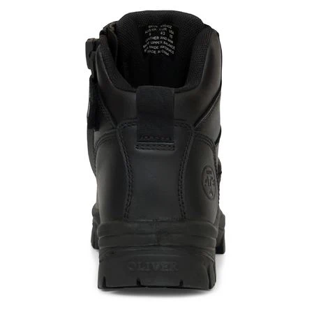 Oliver 130Mm Black Zip Sided Hiker Boot (45640Z) - Image 4