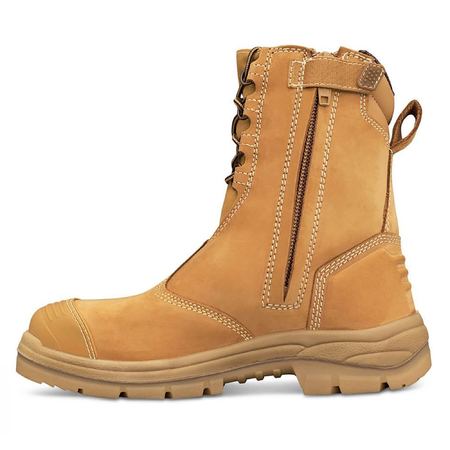 Oliver 200Mm Hi-leg Wheat Zip Sided Boot (55385) - Image 3