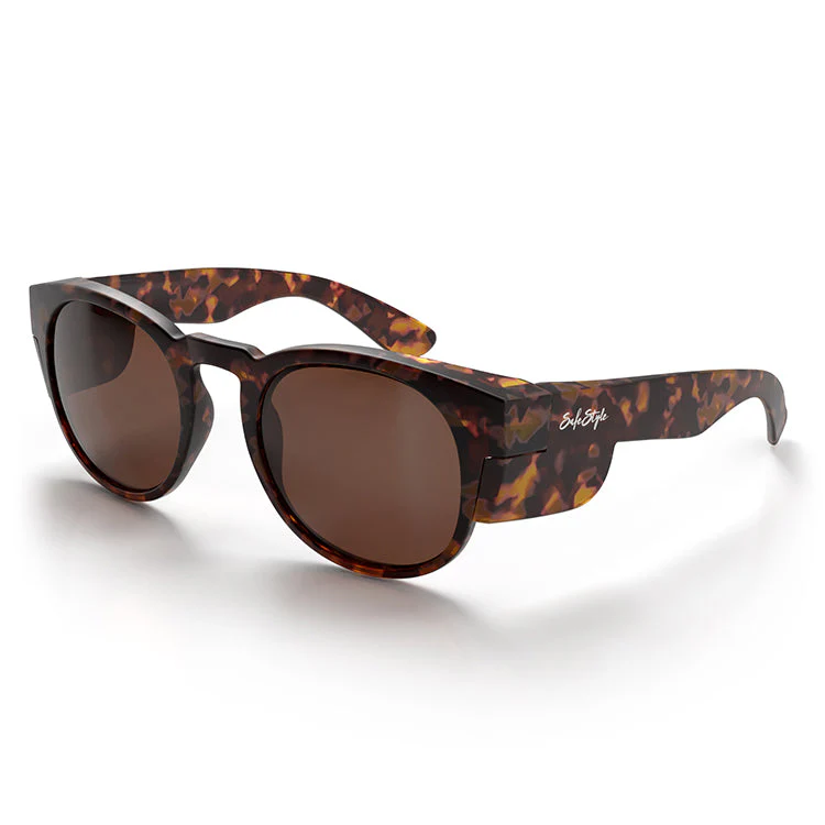 Safestyle Cruisers Matte Tort Frame Brown Polarised Lens  (CRMTBRP100) - Image 2
