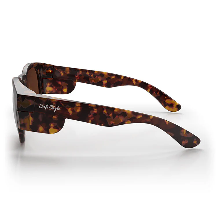 Safestyle Cruisers Matte Tort Frame Brown Polarised Lens  (CRMTBRP100) - Image 3