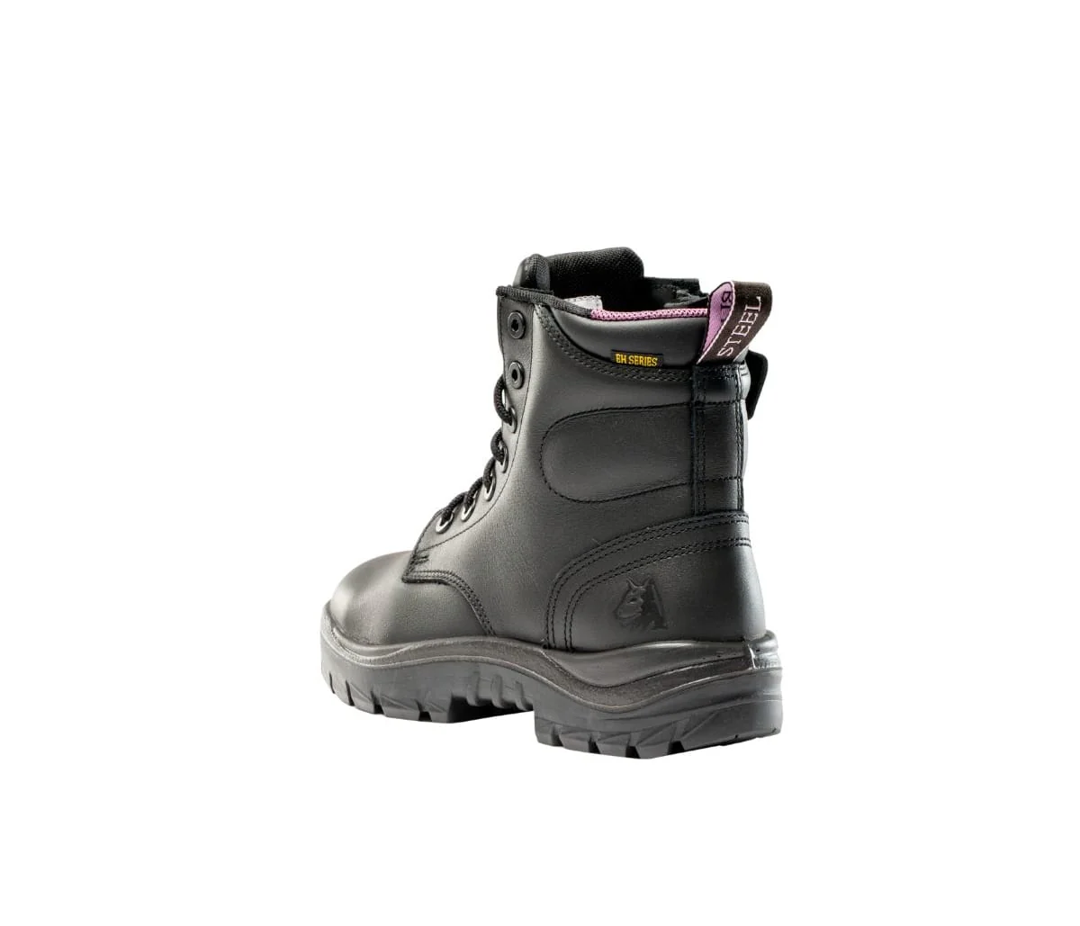 Steel Blue Argyle Women's Lace Up Zip Side Safety Electric Hazard Boot (822714) - Image 5