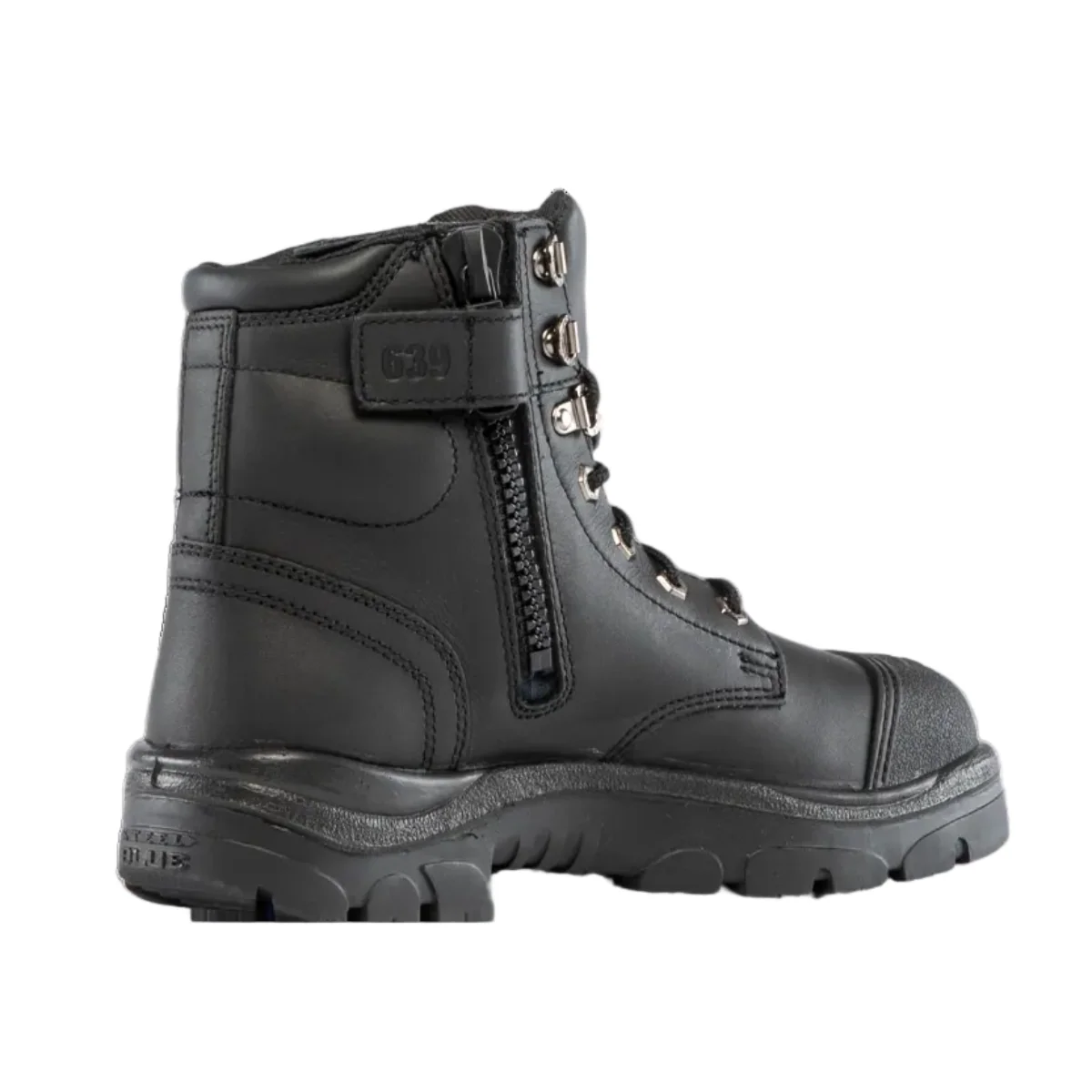 Steel Blue Argyle Zip Scuff Waterproof Boot (312639) - Image 10