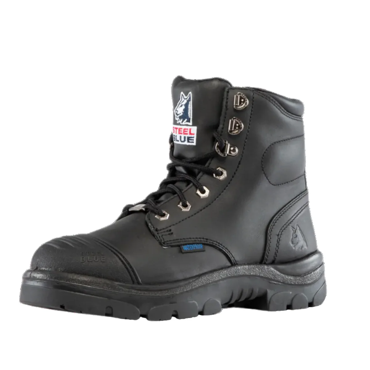 Steel Blue Argyle Zip Scuff Waterproof Boot (312639) - Image 12