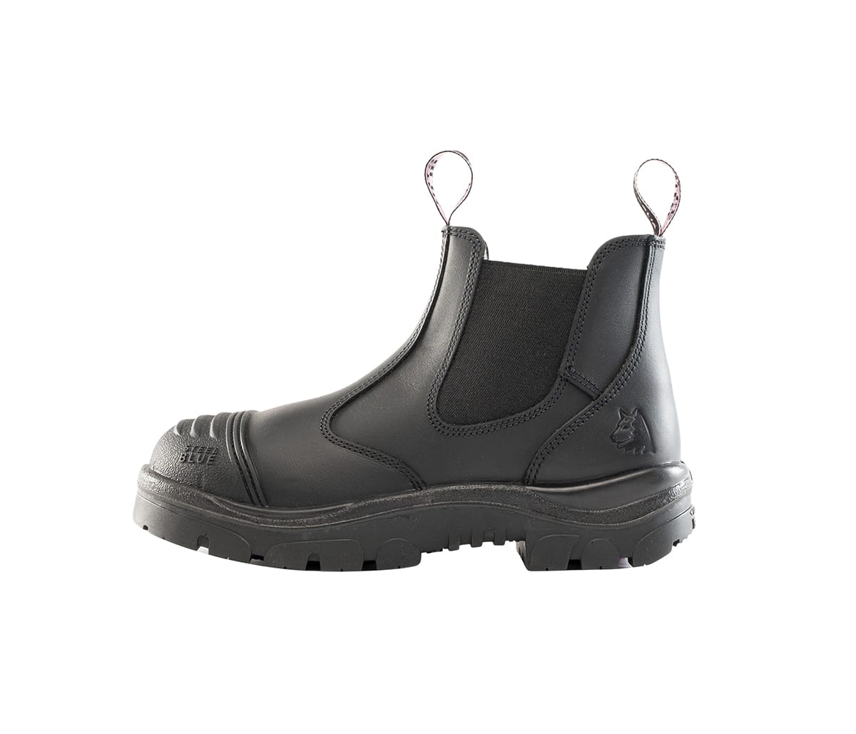 Steel Blue Hobart Women's Elastic Sided Pull On Safety Boot with Scuff Cap  (512729) - Image 11