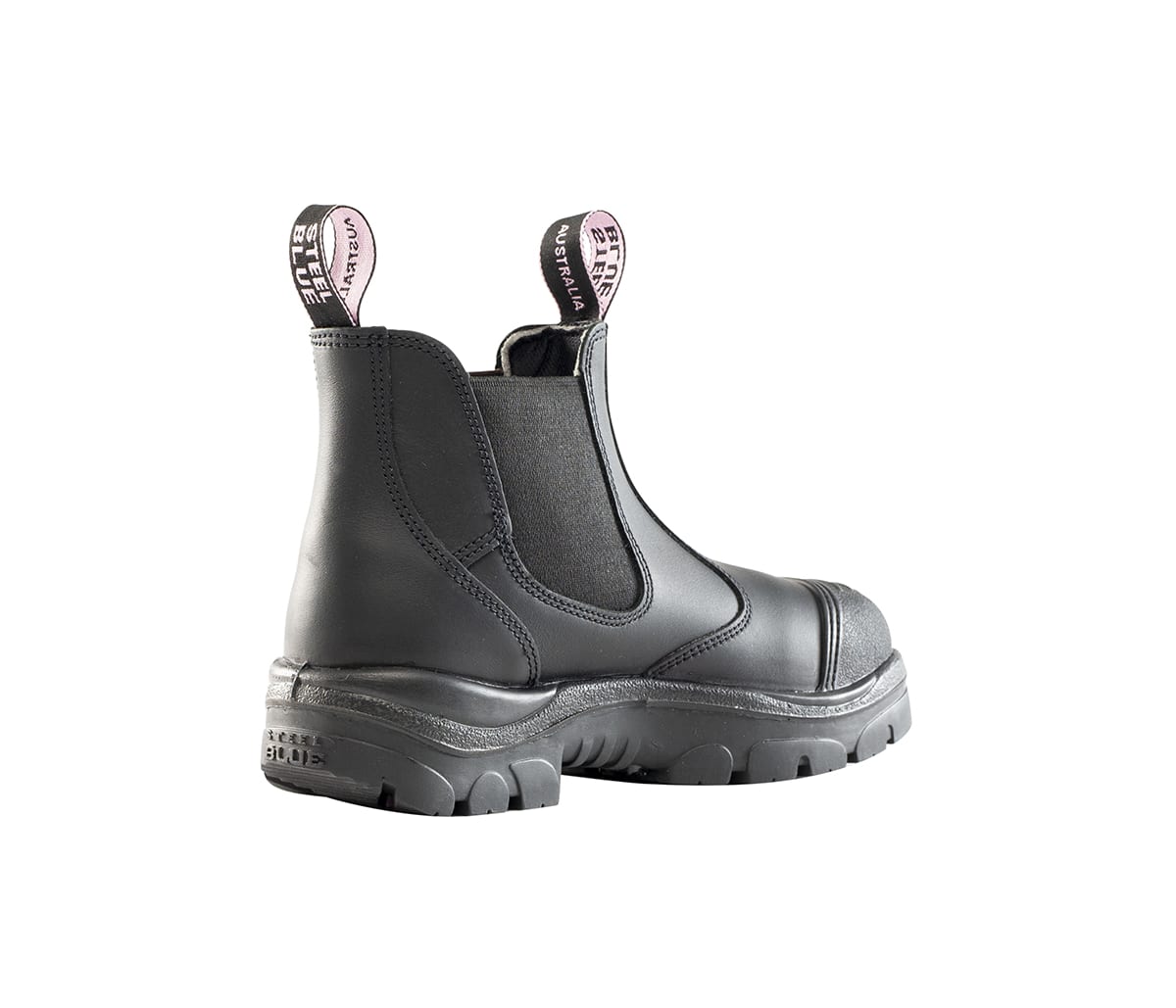 Steel Blue Hobart Women's Elastic Sided Pull On Safety Boot with Scuff Cap  (512729) - Image 14