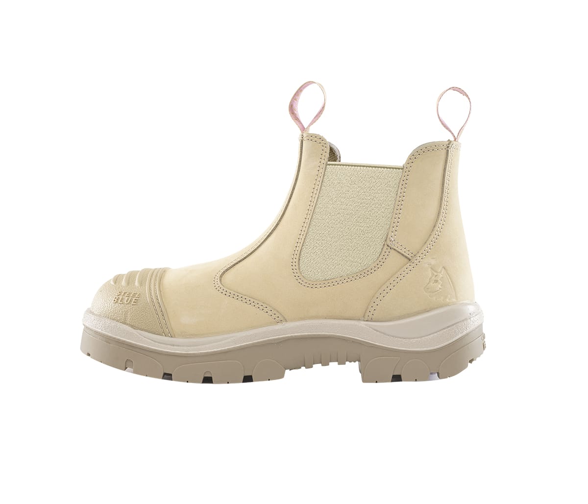 Steel Blue Hobart Women's Elastic Sided Pull On Safety Boot with Scuff Cap  (512729) - Image 19