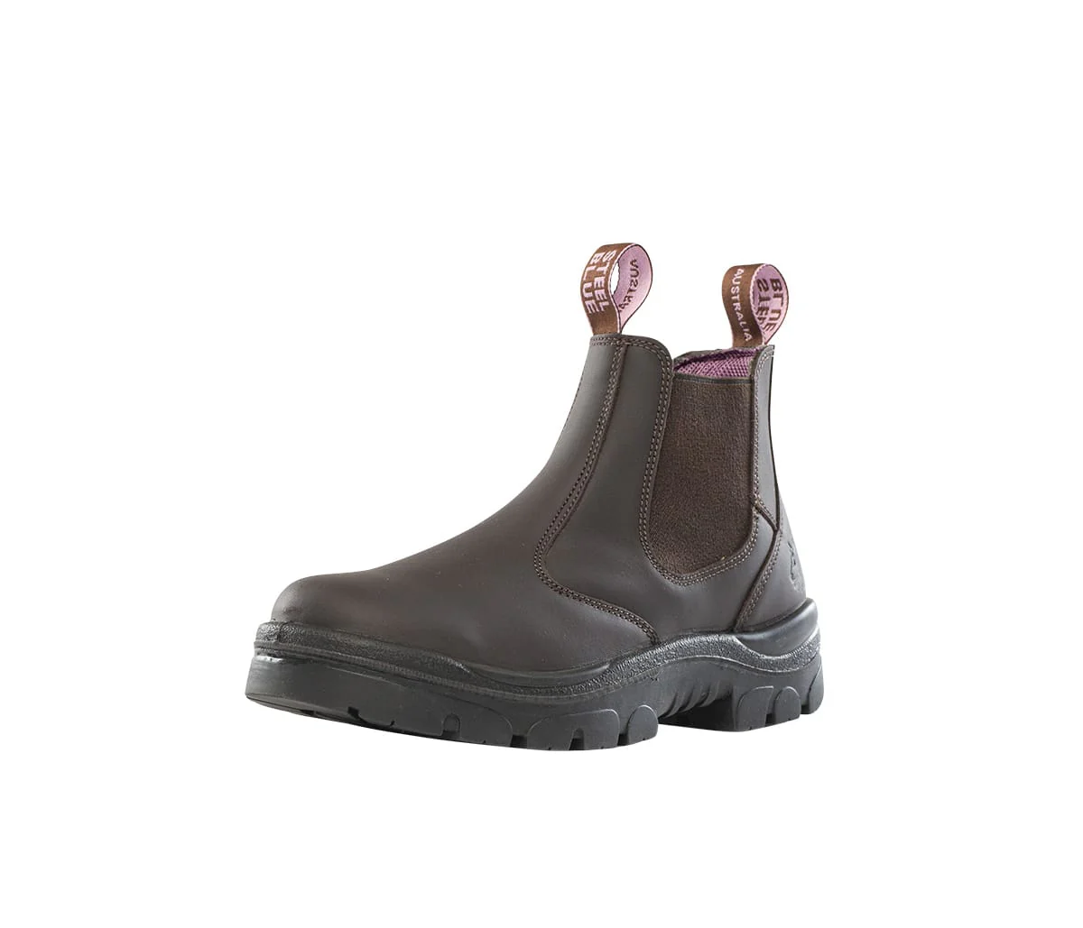Steel Blue Hobart Women's Elastic Sided Pull on Non Safety Boot (510701) - Image 10
