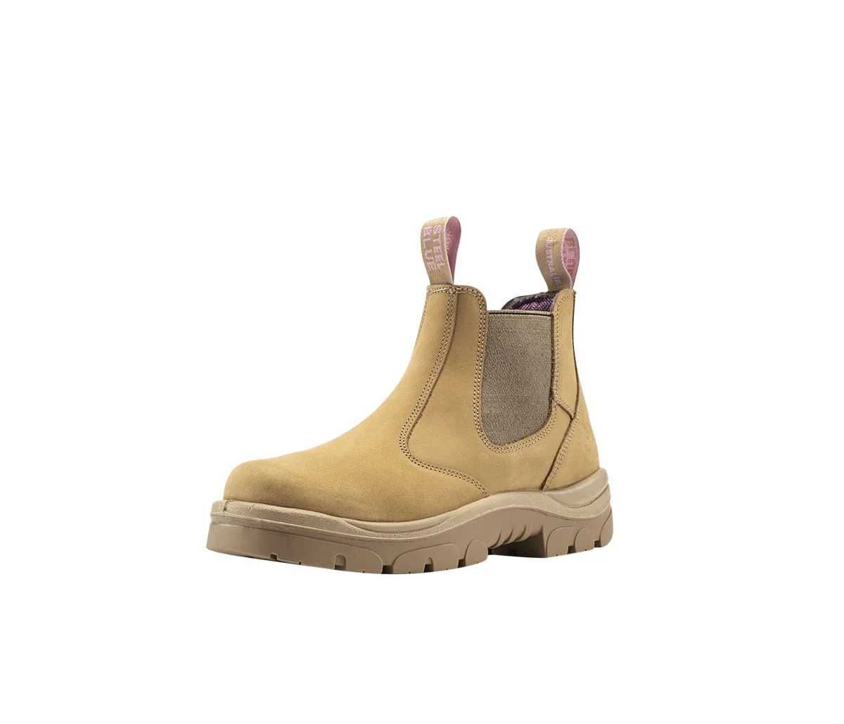 Steel Blue Hobart Women's Elastic Sided Pull on Non Safety Boot (510701) - Image 3