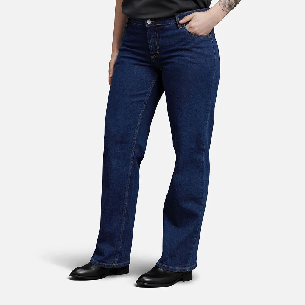 King Gee Women's Stretch Demin Work Jeans (K43390) - Image 2