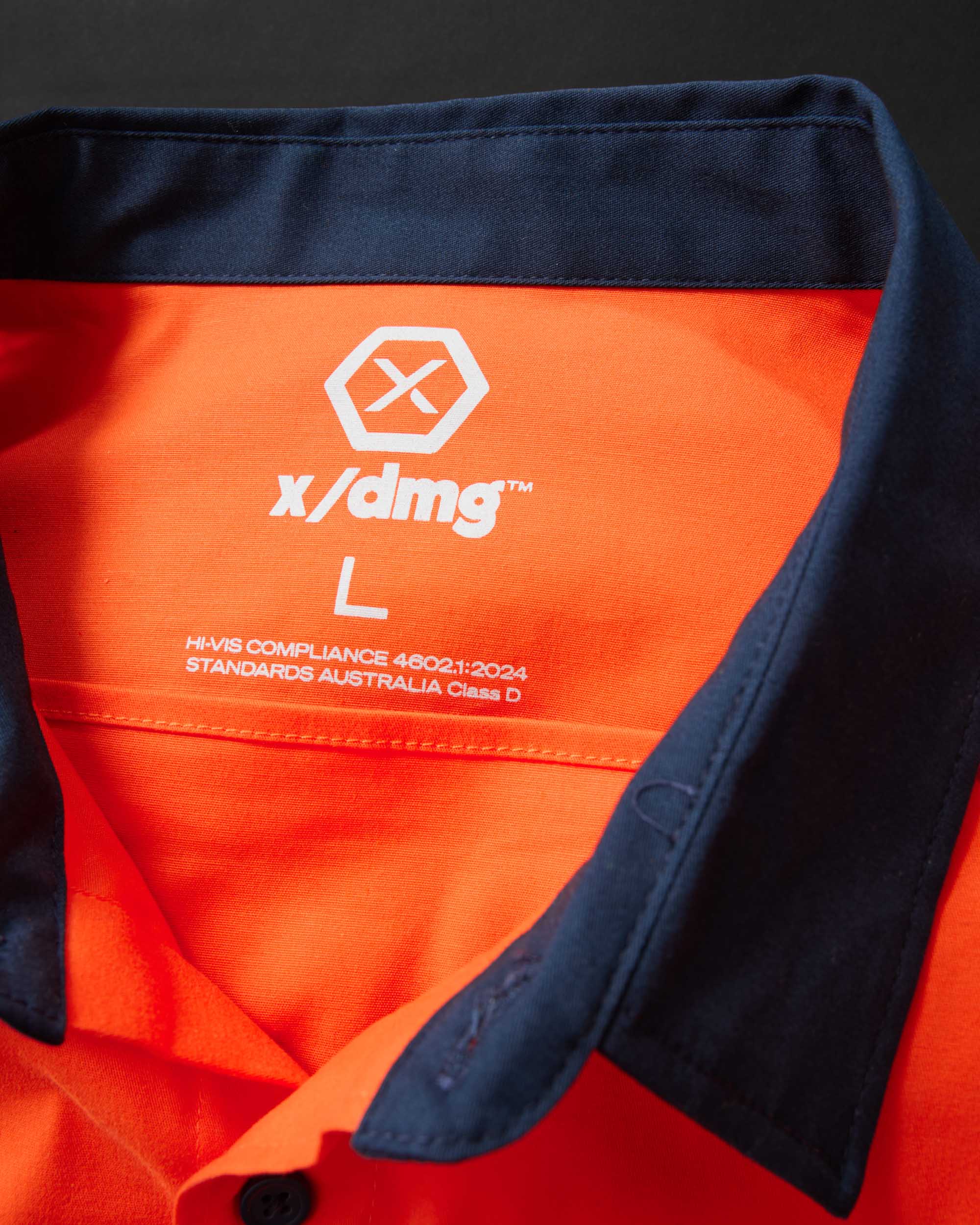 XDMG Workwear Long Sleeve Hi Vis Shirt (ULS-1) - Image 5