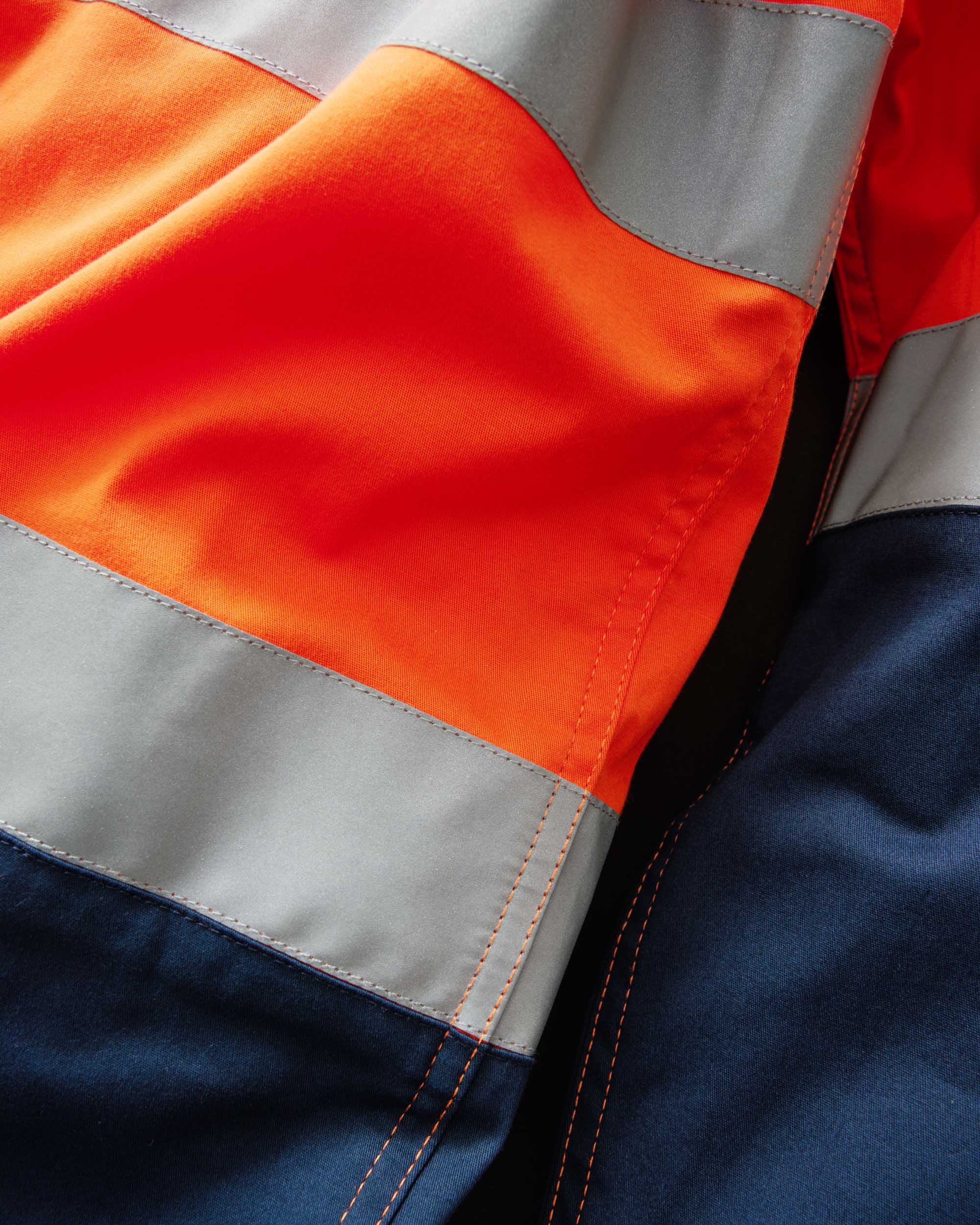 XDMG Workwear Tapped Long Sleeve Hi Vis Shirt (ULS-1T) - Image 12