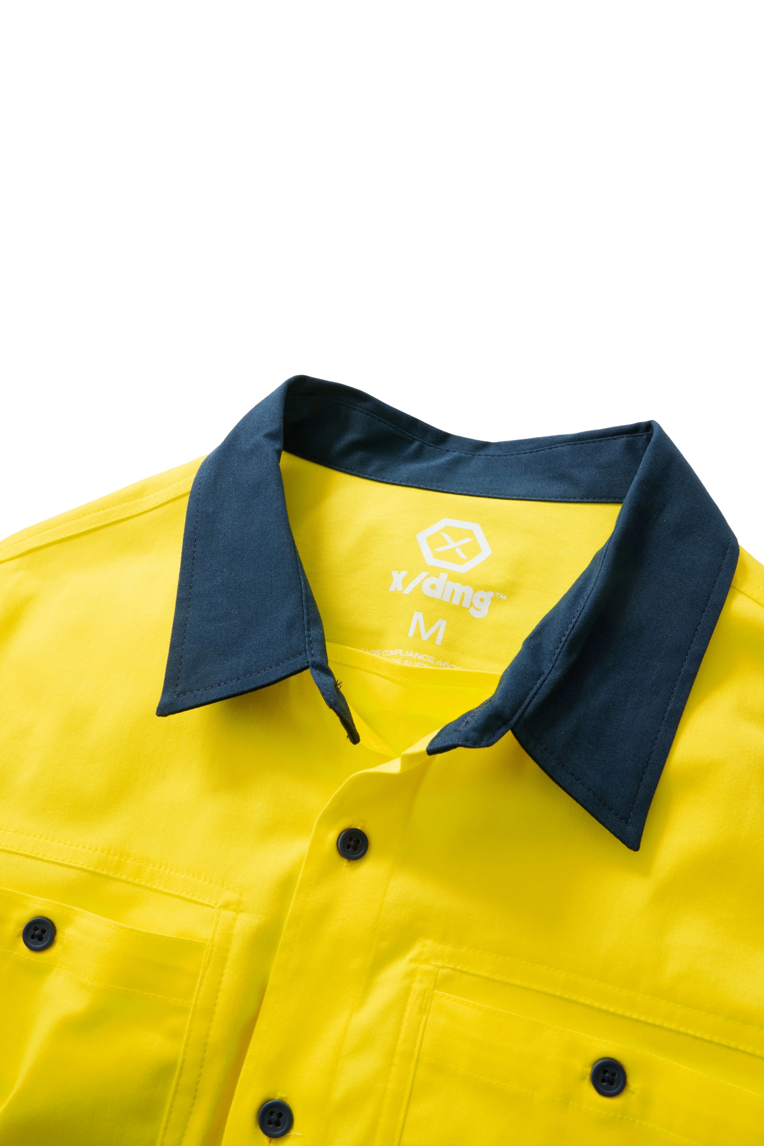 XDMG Workwear Tapped Long Sleeve Hi Vis Shirt (ULS-1T) - Image 19